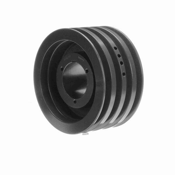 4 Groove Cast Iron Bushed Bore Multiple Variable Pitch Sheave, 4MVB80Q